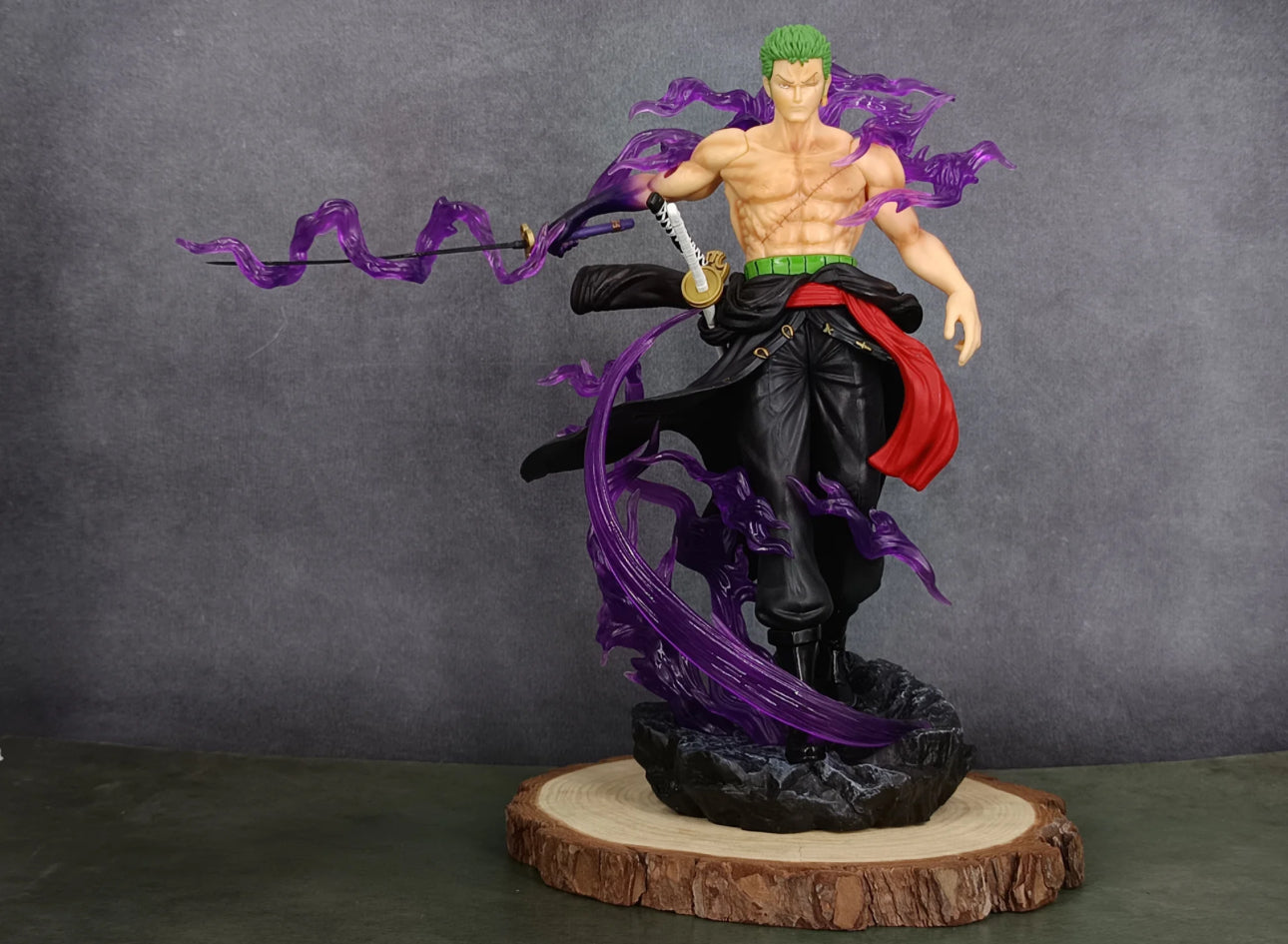One Piece Roronoa Zoro King of Hell Battle Edition | 32 cm | Dual Upper Body