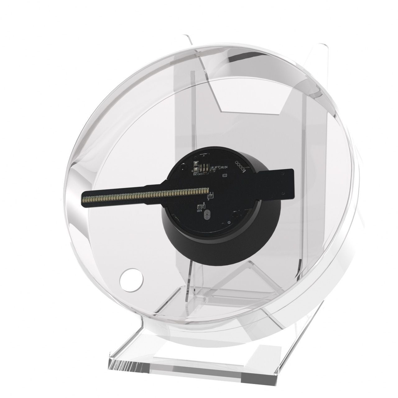 3D Hologram table Fan with protective case 11cm