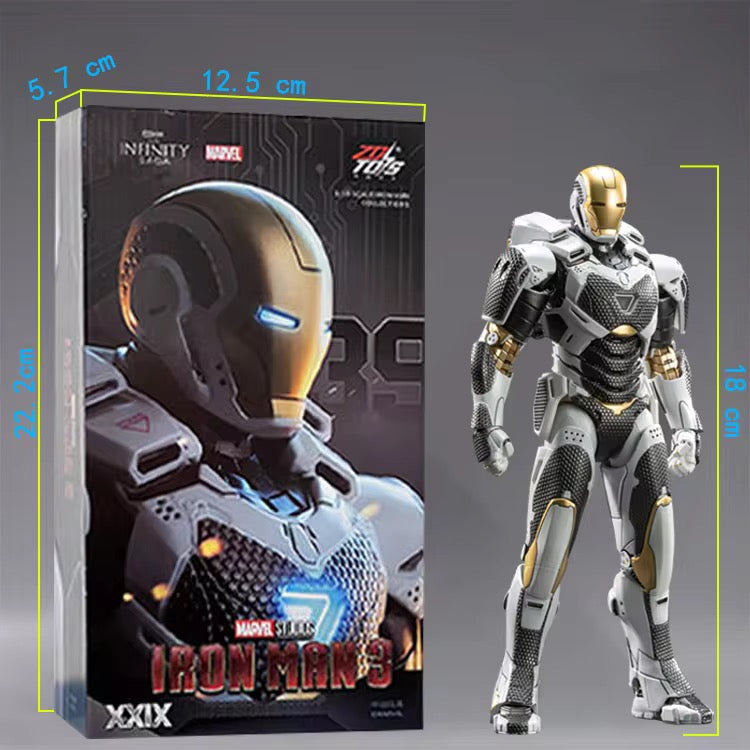 Marvel 10th Anniversary Edition - Iron Man MK39 not glow 1/10 Action Figures