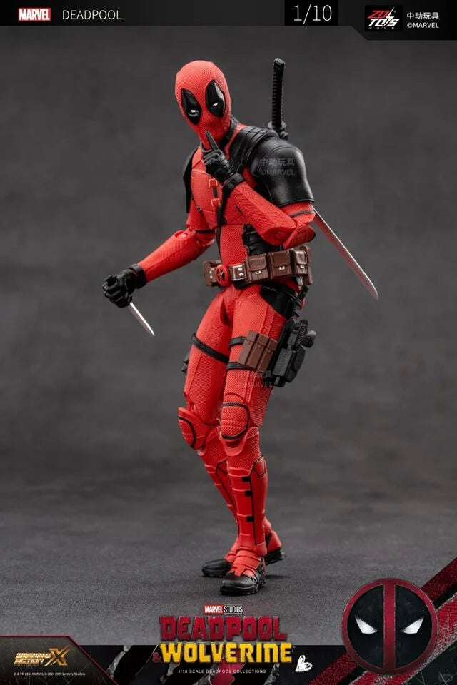 ZD Toys: Deadpool and Wolverine - Deadpool 1:10 Scale Action Figure