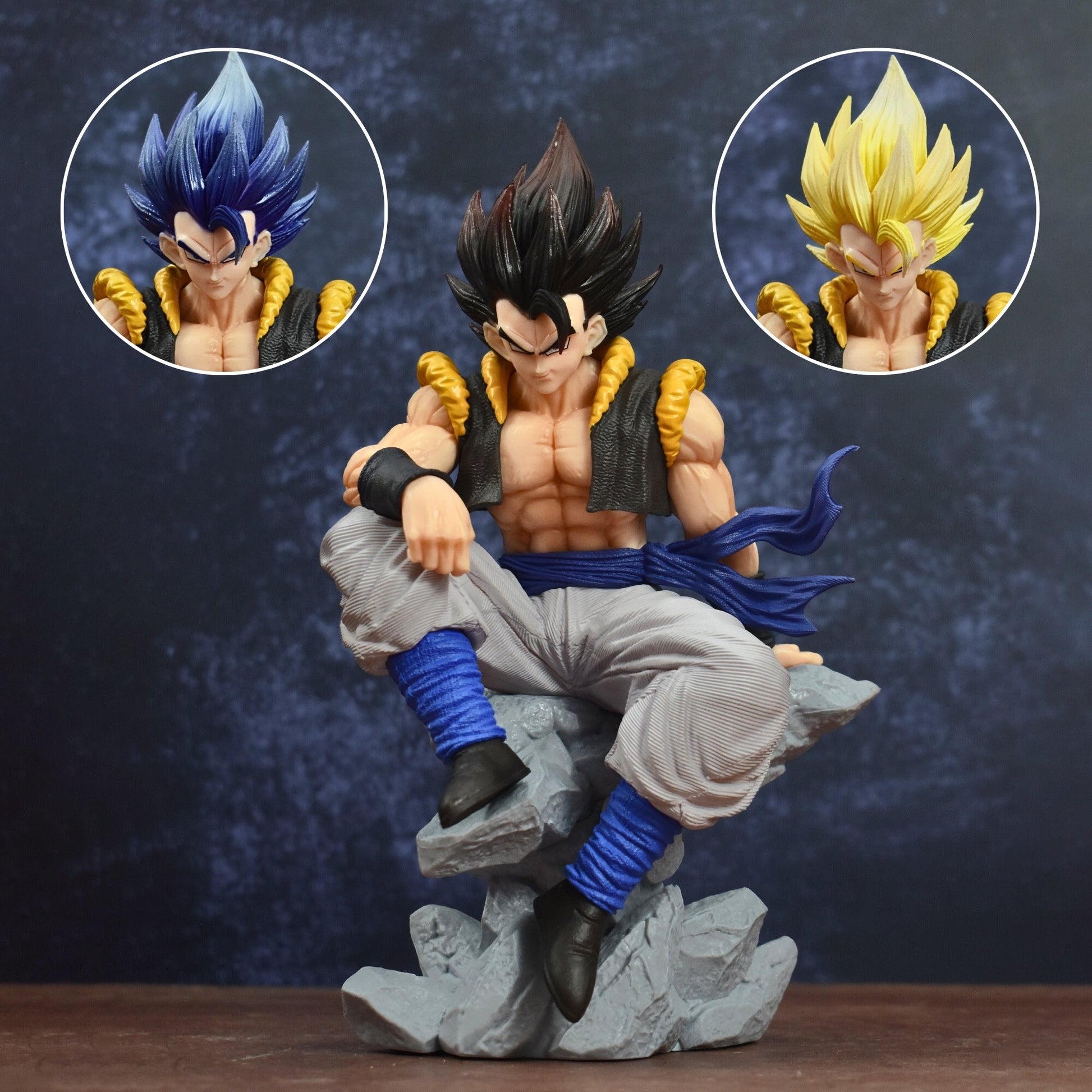 Gogeta Wink Studio Dragon Ball Figurine Statue 25cm in stock