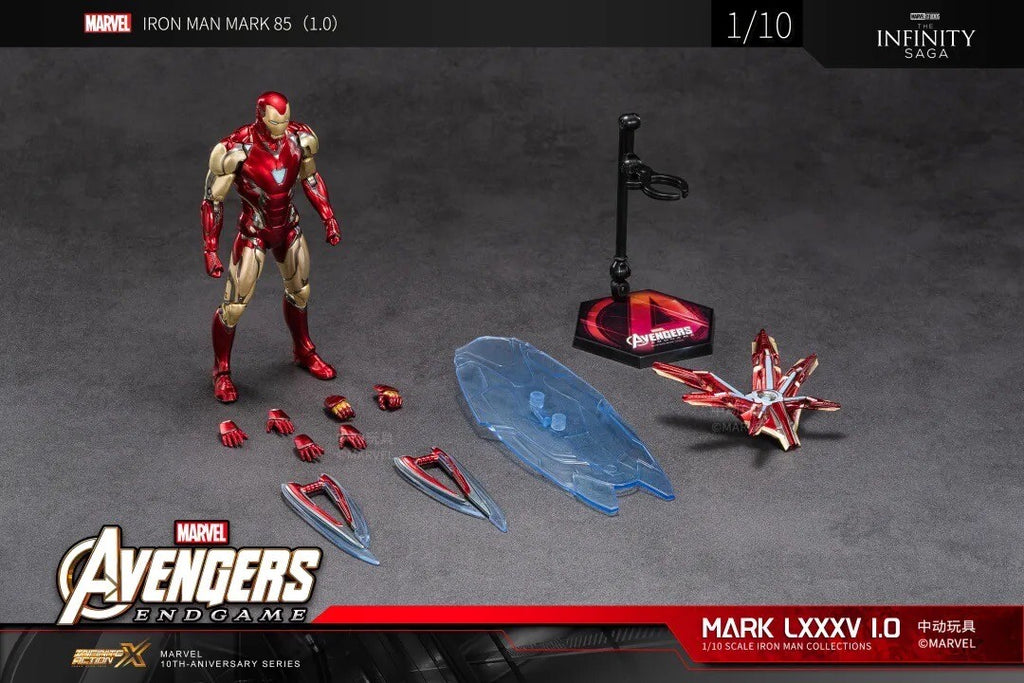 ZD Toys Marvel Avengers 1/10 Iron Man MK85 1.0