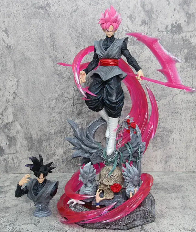 Big sized goku black with dual body 50cm approx