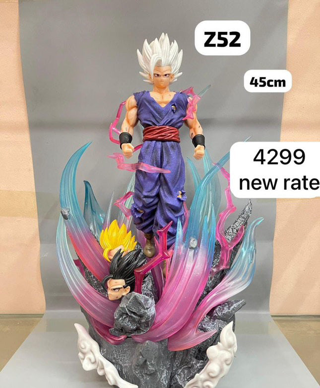 Big sized vegeta available 45cm with extra heads
