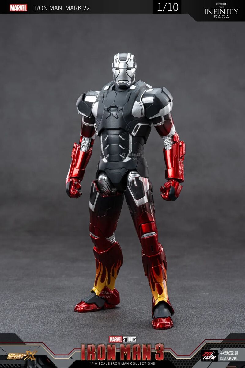 ZD Toys Marvel Avengers 1/10 Iron Man MK22 Action Figure