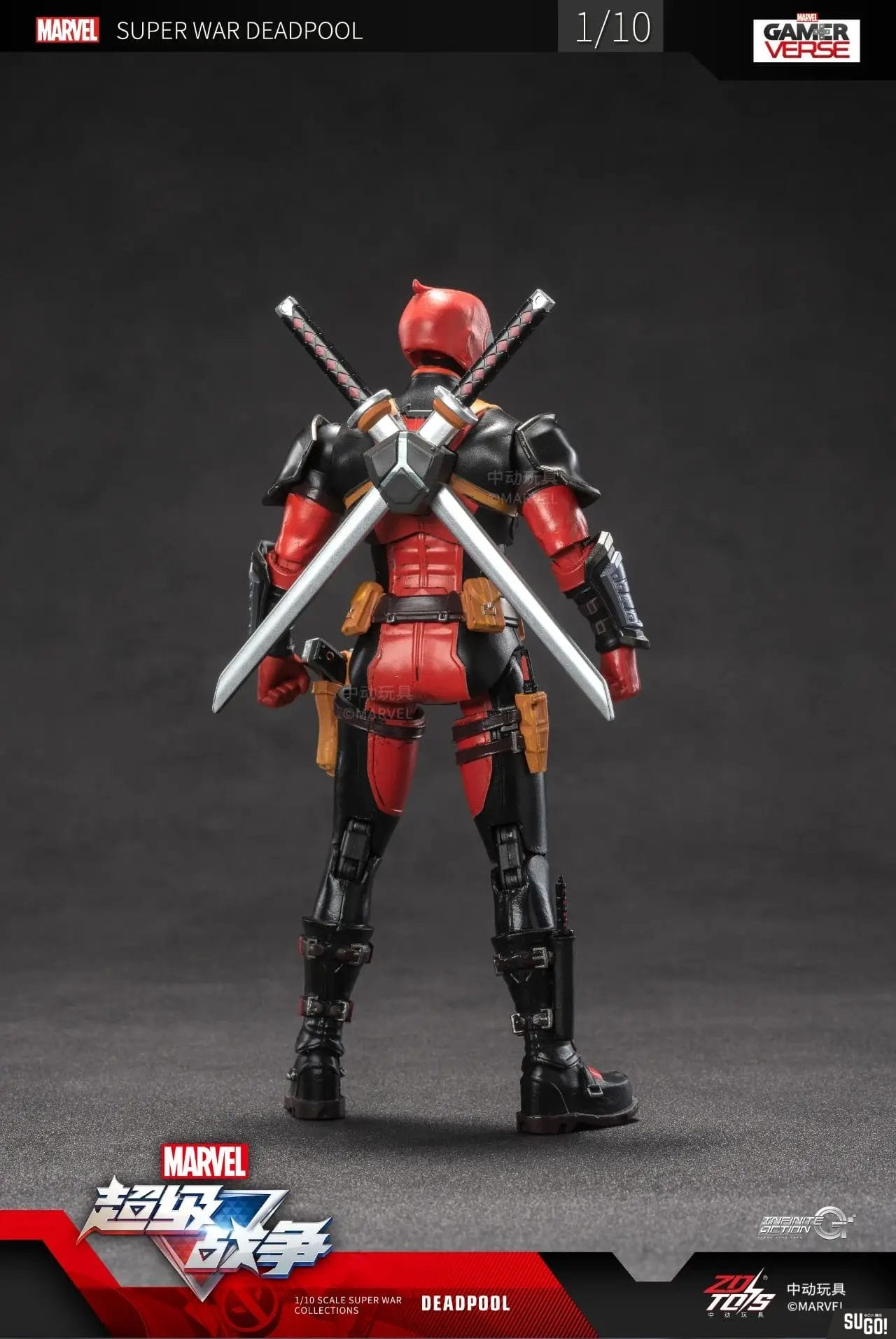 ZD Toys - Deadpool  1:10 Scale Action Figure