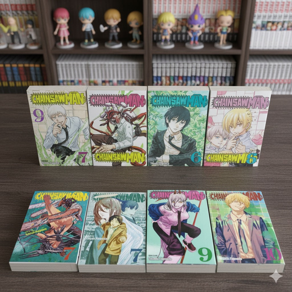 Chainsaw Man Box Set: Includes Volumes 1-11 by Tatsuki Fujimoto