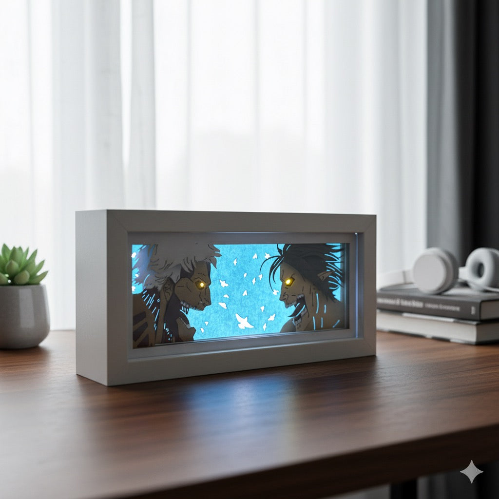 Zoro 3D Rectangular lamp - High quality