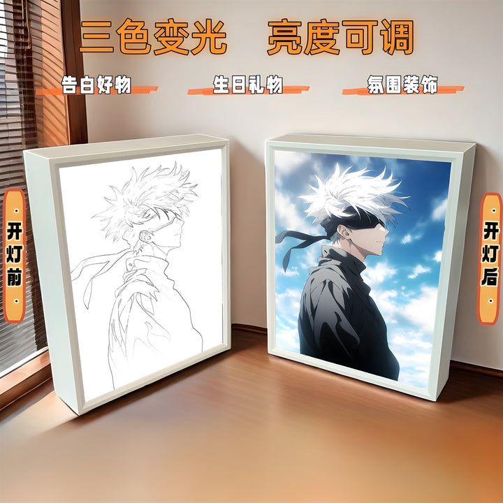 Gojo Satoru Novelty LED Light Box