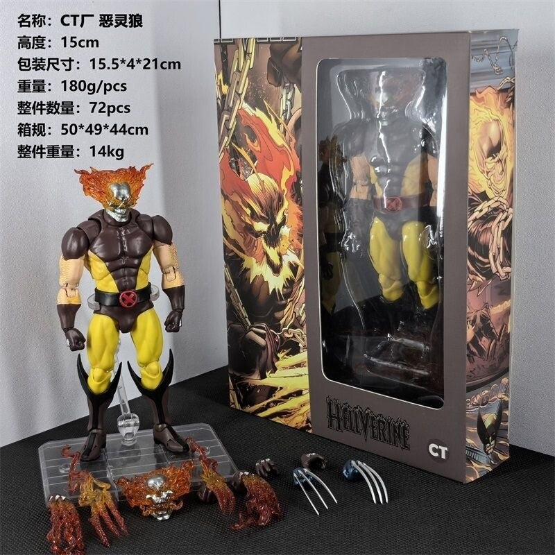 CT Toys Wolverine Hellverine Figure – Limited Edition