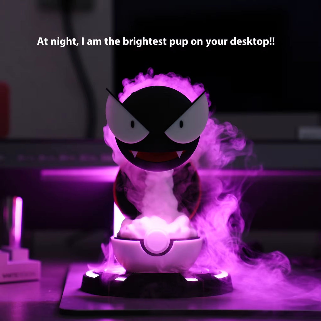 Gastly Pokemon 3D Humidifier and Lamp