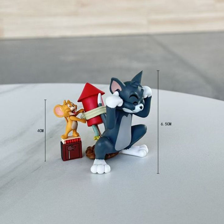 Tom and jerry set of figures