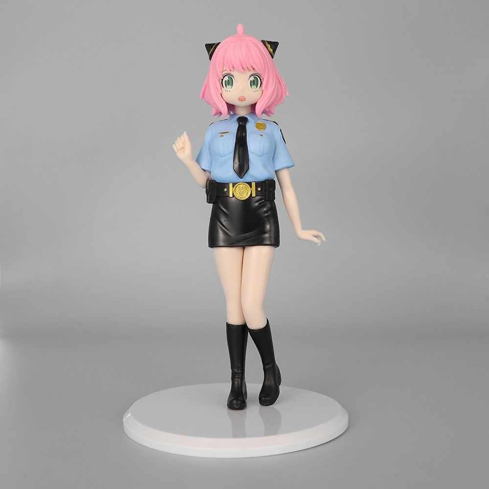 Anya in police uniform 20cm
