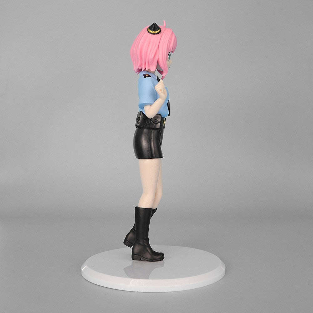 Anya in police uniform 20cm