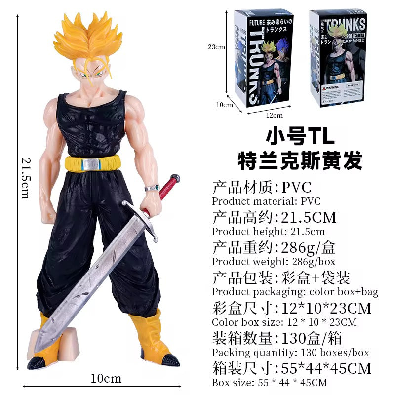 Future Trunks Yellow Hair 21cm