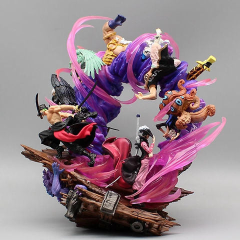 One Piece GK Ghost Island Hell King Throne Zoro Figure