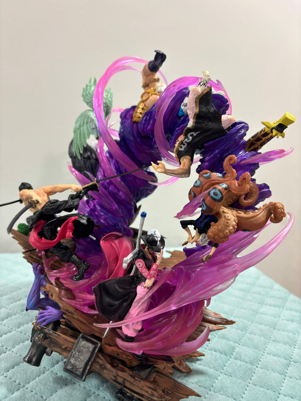 One Piece GK Ghost Island Hell King Throne Zoro Figure