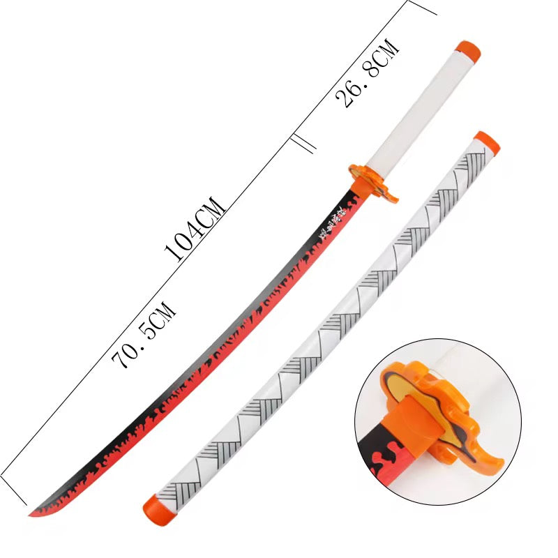 Rengoku wooden katana 105cn