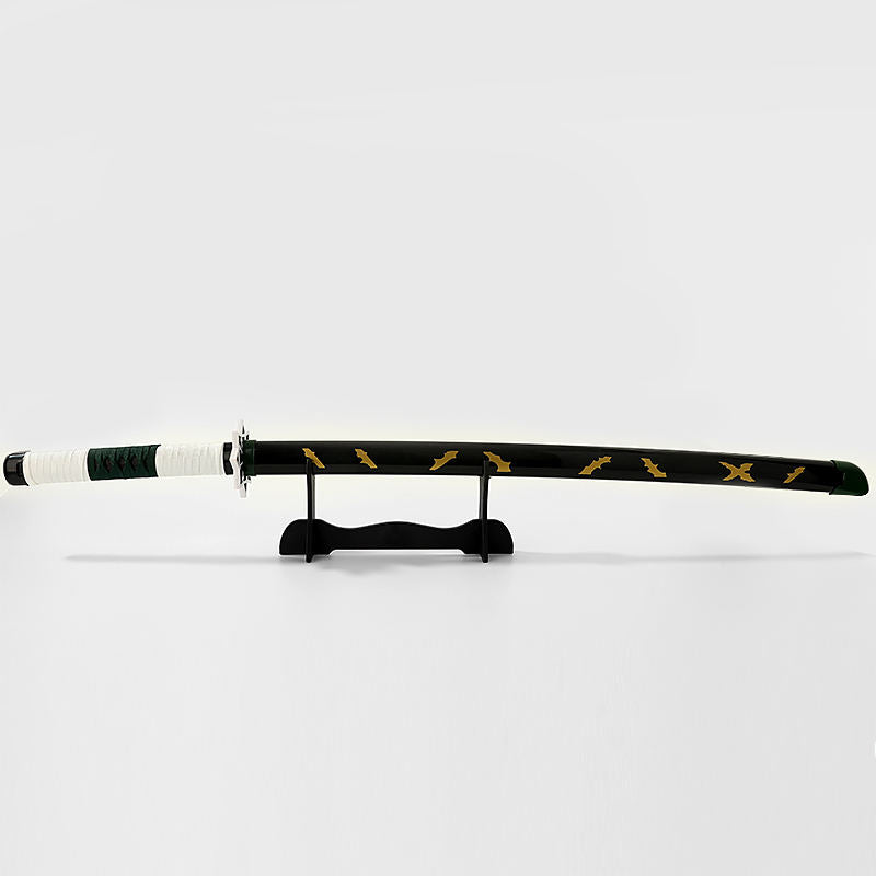 ANIME THEMED LED KATANA | Demon Slayer Sanemi’s Nichirin Sword | Full Tang | 108 CM | Ready Stock | Delivery in 7 Days!
