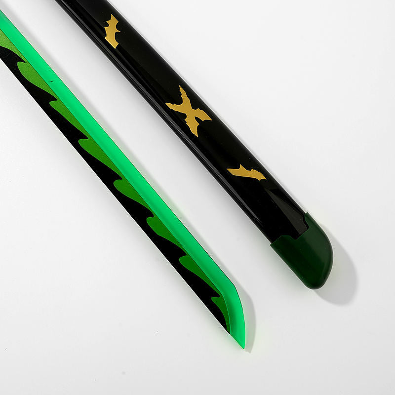 ANIME THEMED LED KATANA | Demon Slayer Sanemi’s Nichirin Sword | Full Tang | 108 CM | Ready Stock | Delivery in 7 Days!