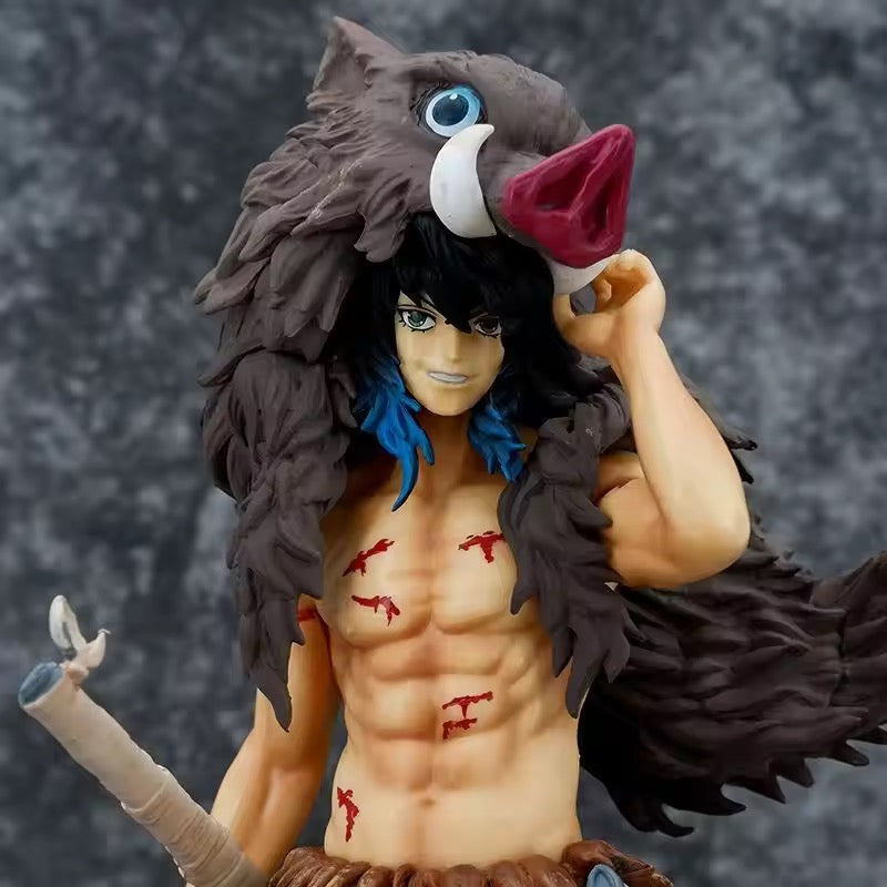 Demon Slayer Inosuke Hashibira Action Figure High Detailed Figurine | 30 Cms |