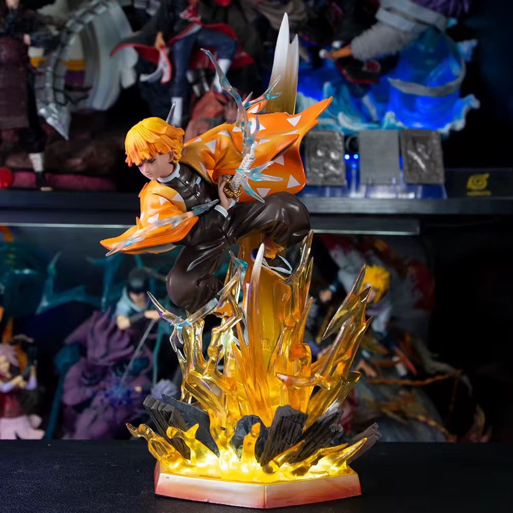Demon Slayer Agatsuma Zenitsu 35cm Action Figure