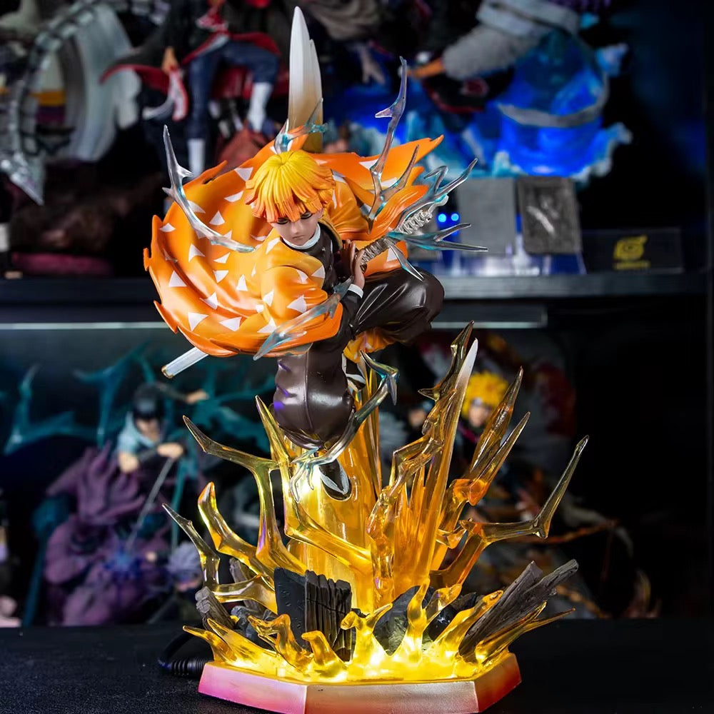Demon Slayer Agatsuma Zenitsu 35cm Action Figure