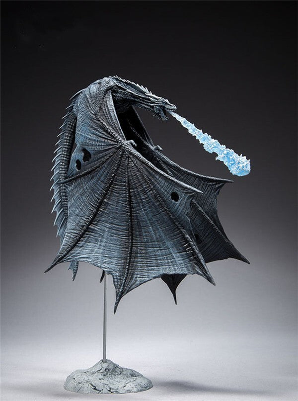 Viserion Ice Dragon Game Of Thrones Model by mc farlane