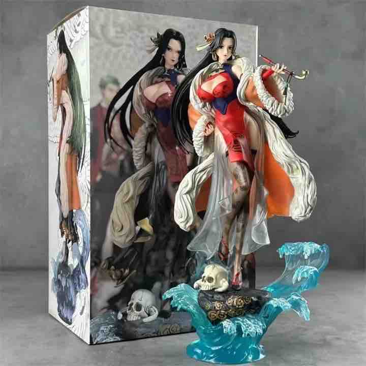 Anime One Piece Boa Hancock Figure Gk Oka Shichibukai Sexy Beautiful Pvc Action Figurine | 35.5 CMS |