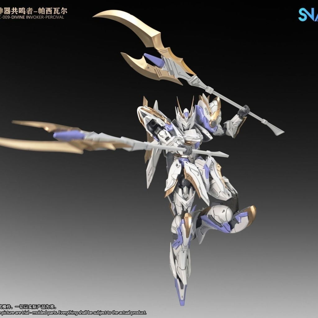 SNAA The Round Table Knights SC-009 Divine Invoker Percival [Standard Version] | SNAA | 1/144 Preorder