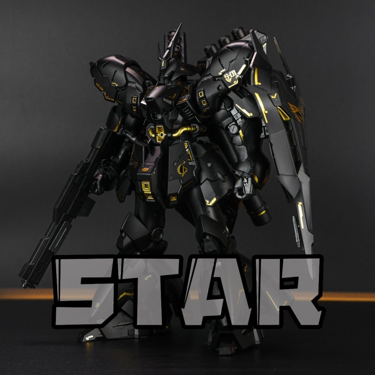 RG Sazabi [Matte Black] | Star | 1/144 Preorder