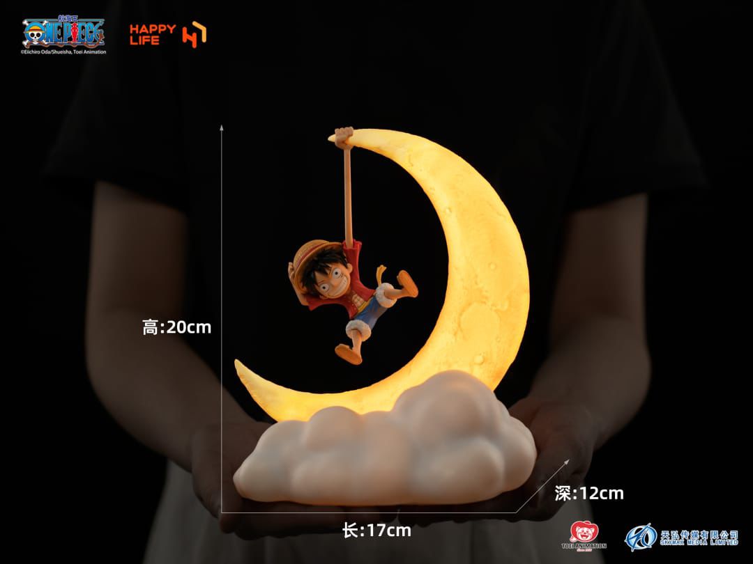 Happy life luffy lamp 100% orignal with brand card