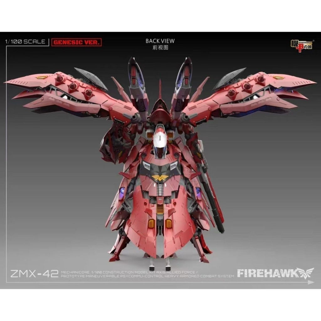 Mechanicore ZMX-42 Firehawk (MEC10 Original Classic Red) | 1/100 Scale Model Kit Preorder