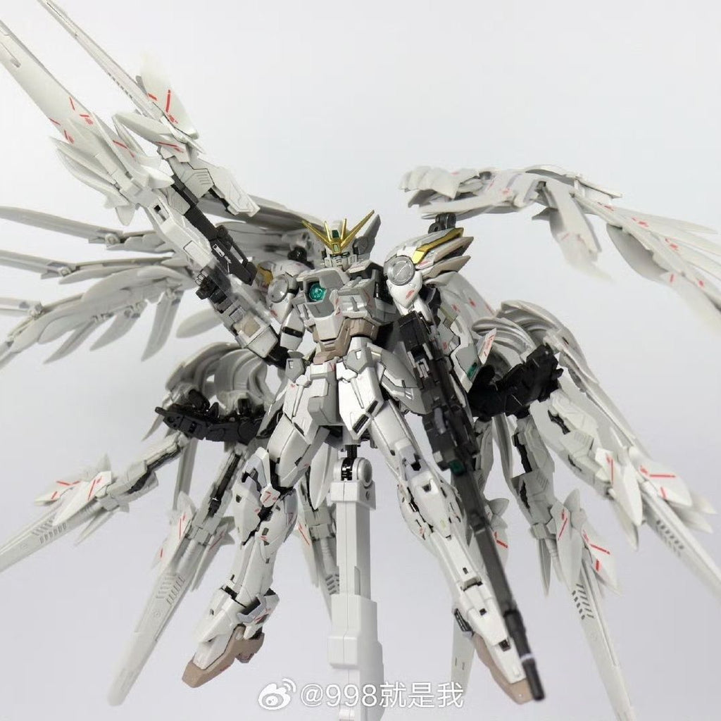 Daban 8827 Wing Gundam Snow White Prelude | Daban | 1/100 Preorder