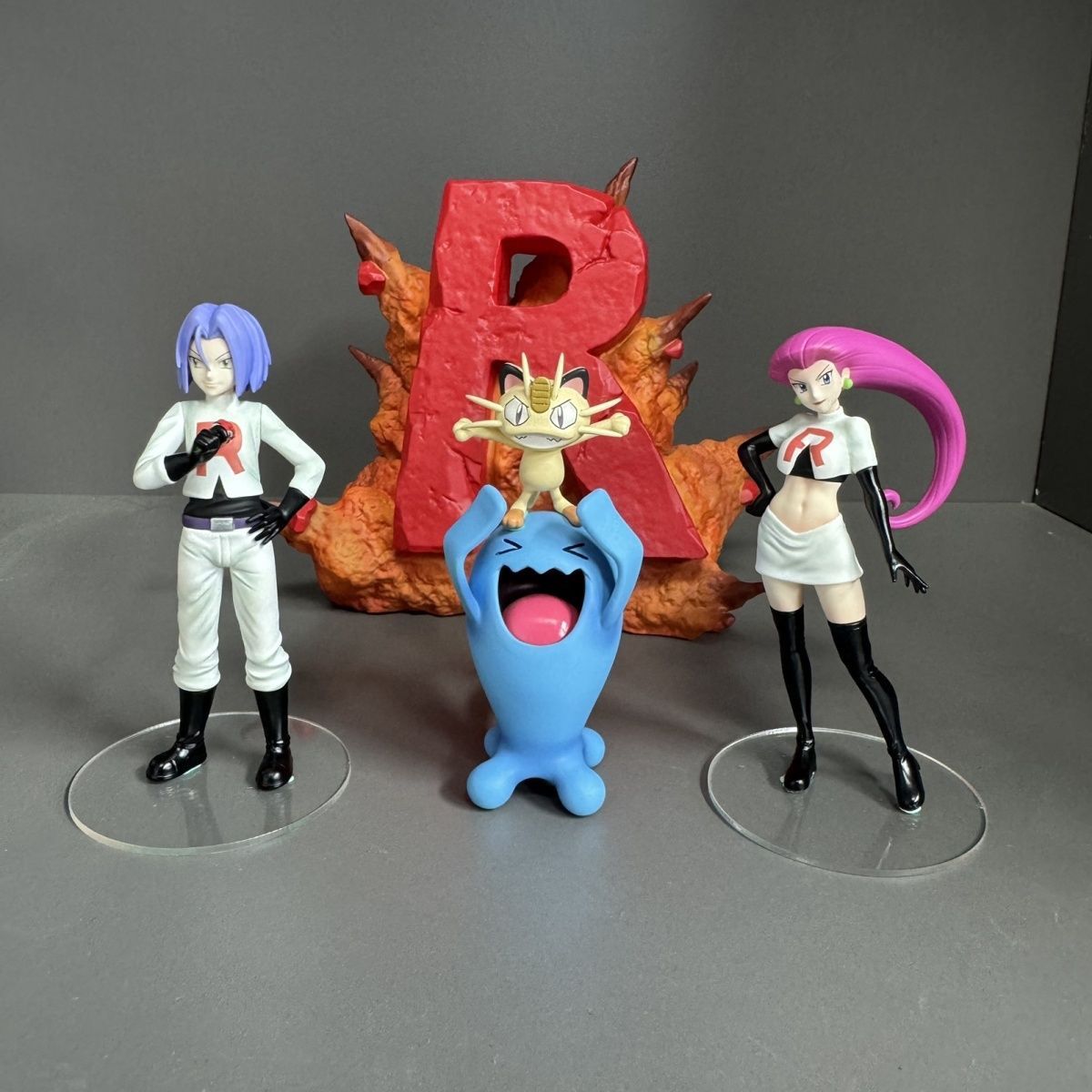 Team rocket set of 5 figures pre order