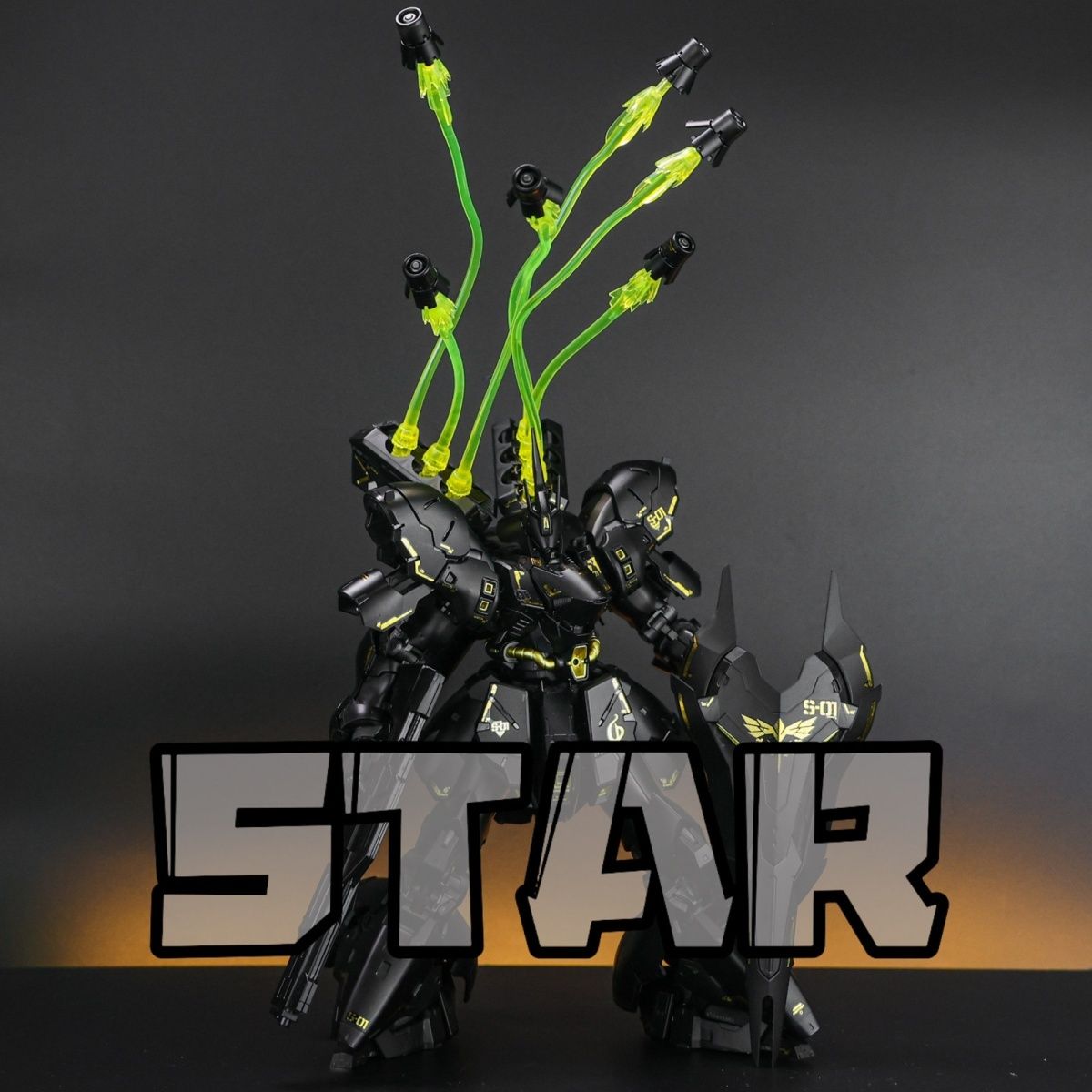 RG Sazabi [Matte Black] | Star | 1/144 Preorder