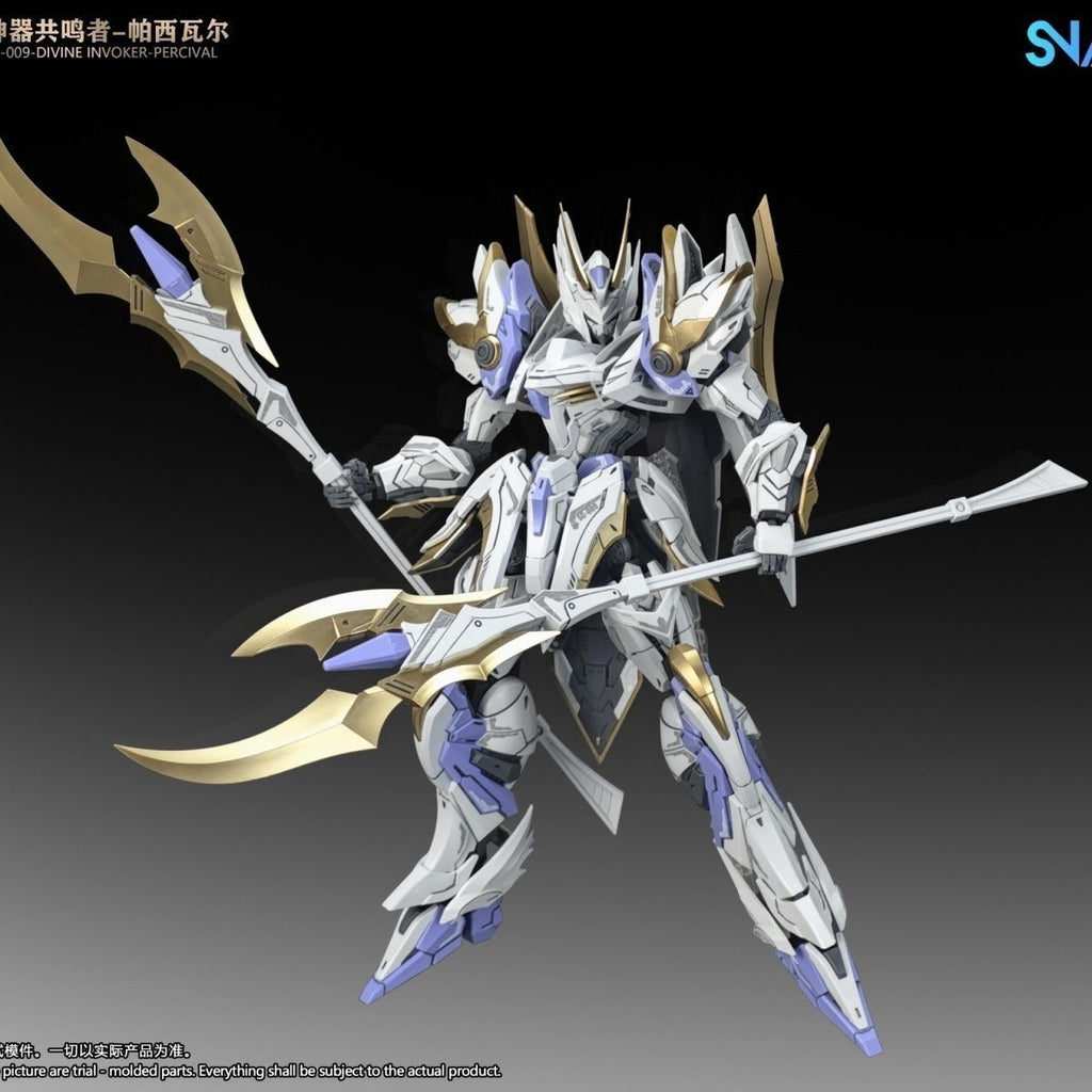 SNAA The Round Table Knights SC-009 Divine Invoker Percival [Standard Version] | SNAA | 1/144 Preorder
