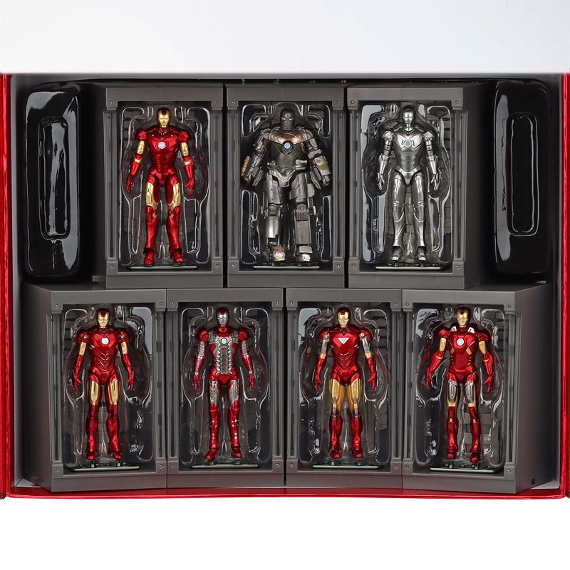 Zd toys Iron man hall of fame set of 7 Pre Order