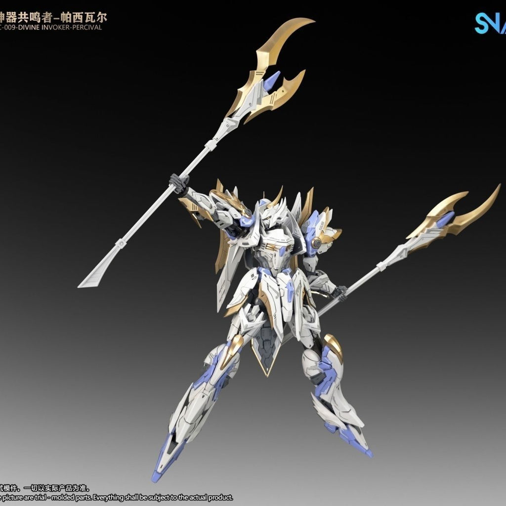 SNAA The Round Table Knights SC-009 Divine Invoker Percival [Standard Version] | SNAA | 1/144 Preorder