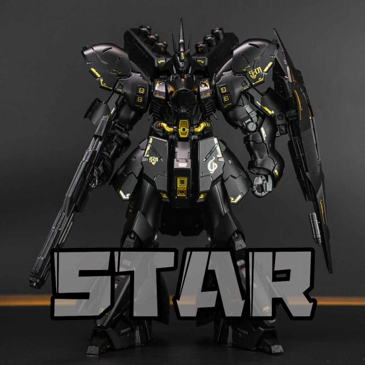 RG Sazabi [Matte Black] | Star | 1/144 Preorder