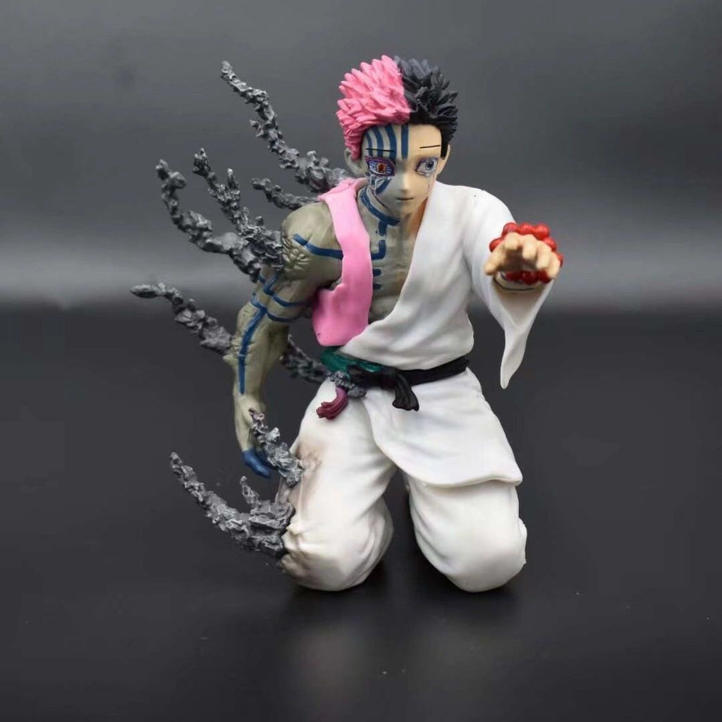 Akaza half demon action figure