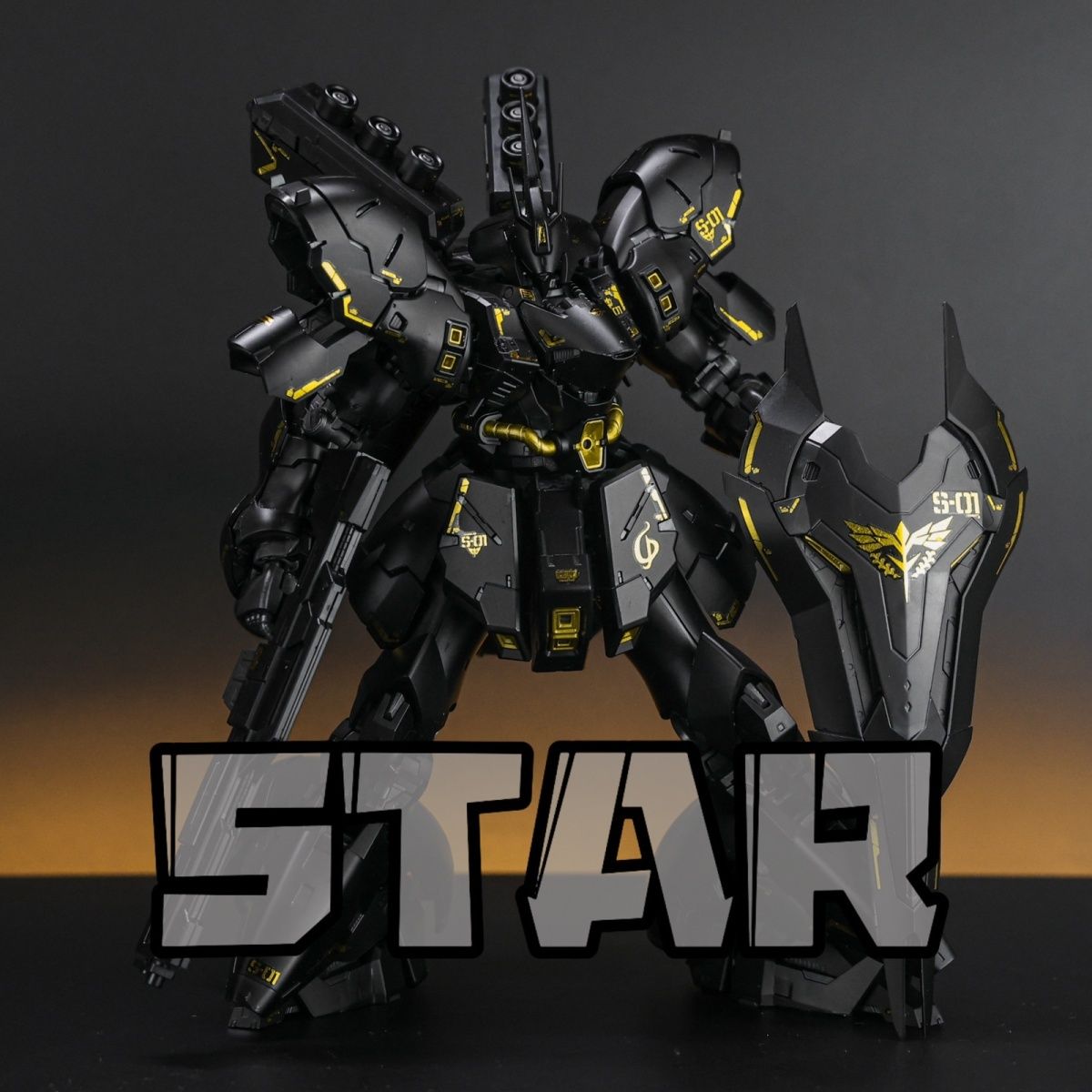 RG Sazabi [Matte Black] | Star | 1/144 Preorder